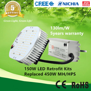 Cool White LED Retrofit Kit 150W for Street Light, Floodlight, Highbay